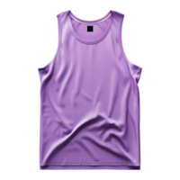 ai gegenereerd 3d renderen van een Dames geschiktheid tank top Aan transparant achtergrond - ai gegenereerd png