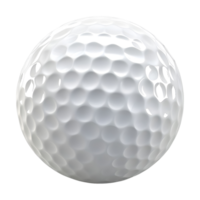 ai generiert Golf Ball auf transparent Hintergrund - - ai generiert png