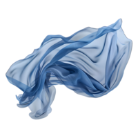 AI generated Silk Cloth in the Air on Transparent background - Ai Generated png