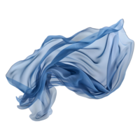 AI generated Silk Cloth in the Air on Transparent background - Ai Generated png