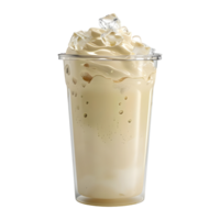 AI generated Cold Coffee in a Glass on Transparent background - Ai Generated png