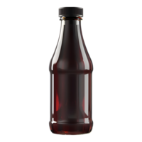 ai genererad juice i en glas flaska på transparent bakgrund - ai genererad png