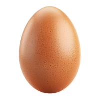 AI generated Brown Egg on Transparent background - Ai Generated png