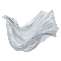 AI generated Silk Cloth in the Air on Transparent background - Ai Generated png