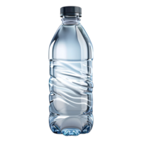 ai generiert Wasser Flasche auf transparent Hintergrund - - ai generiert png