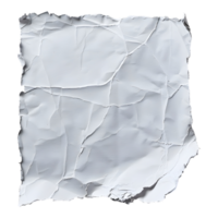 AI generated Rough Paper Texture on Transparent background - Ai Generated png