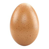 AI generated Brown Egg on Transparent background - Ai Generated png