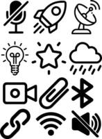 Set of icon design for templates. vector