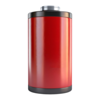 AI generated 3D Rendering of a Battery Cell on Transparent Background - Ai Generated png