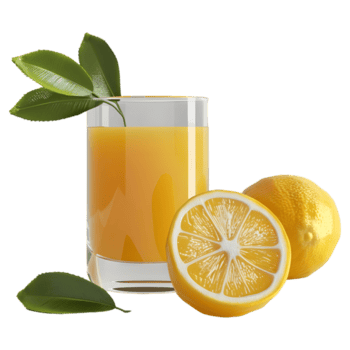 ai generiert 3d Rendern von ein Orange Saft im ein Glas auf transparent Hintergrund - - ai generiert png