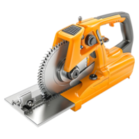 AI generated 3D Rendering of a Steel Cutter Grinder on Transparent Background - Ai Generated png