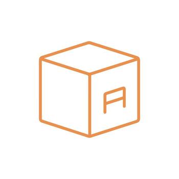 Box icon set. Collection of colorful box vector icons on white background. Flat icon