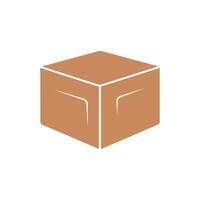 Box icon set. Collection of colorful box vector icons on white background. Flat icon