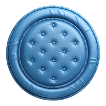 ai genererad 3d tolkning av en minimal knapp för skjorta på transparent bakgrund - ai genererad png