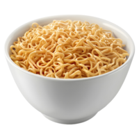 AI generated 3D Rendering of a Noodles in a Bowl on Transparent Background - Ai Generated png