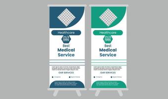 ROLL UP BANNER DESIGN vector