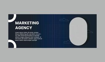 DIGITAL MARKETING WEB BANNER DESIGN vector