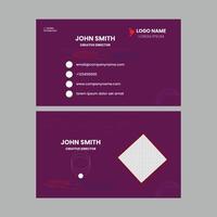 DIGITAL MARKETING BUSINESS CARD DESIGN vector