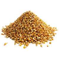 AI generated 3D Rendering of a Pearl Barley or Wheat on Transparent Background - Ai Generated png