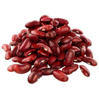 AI generated 3D Rendering of a Red Beans on Transparent Background - Ai Generated png