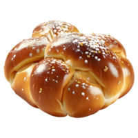 AI generated 3D Rendering of a Baked Bread on Transparent Background - Ai Generated png