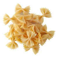 ai generato 3d interpretazione di un' pasta cibo su trasparente sfondo - ai generato png