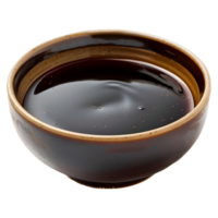 AI generated 3D Rendering of a Sauce in a Bowl on Transparent Background - Ai Generated png