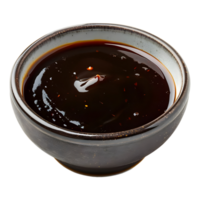 AI generated 3D Rendering of a Sauce in a Bowl on Transparent Background - Ai Generated png