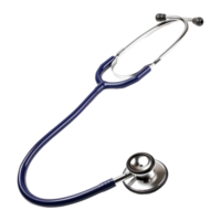 AI generated 3D Rendering of a Doctor Medical Stethoscope on Transparent Background - Ai Generated png