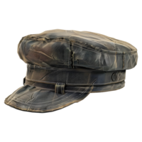 ai gerado 3d Renderização do uma exército chapéu ou boné em transparente fundo - ai gerado png