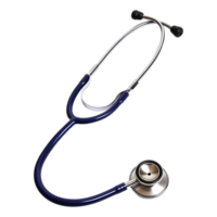 AI generated 3D Rendering of a Doctor Medical Stethoscope on Transparent Background - Ai Generated png