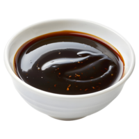 AI generated 3D Rendering of a Sauce in a Bowl on Transparent Background - Ai Generated png