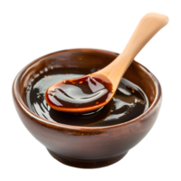 AI generated 3D Rendering of a Sauce in a Bowl on Transparent Background - Ai Generated png