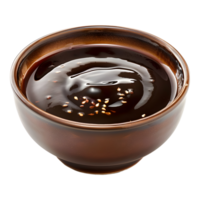 AI generated 3D Rendering of a Sauce in a Bowl on Transparent Background - Ai Generated png