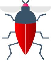 Insect Flat Gradient  Icon vector