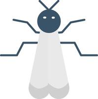 insecto plano degradado icono vector