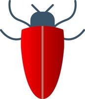 Insect Flat Gradient  Icon vector