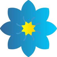 Amaryllis Flat Gradient  Icon vector