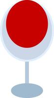 Egg Chair Flat Gradient  Icon vector