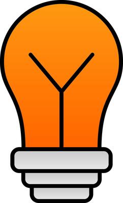 Creative Line Filled Gradient  Icon