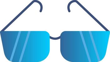 Sunglasses Flat Gradient  Icon vector