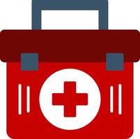 First Aid Kit Flat Gradient  Icon vector