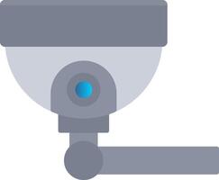 Security Camera Flat Gradient  Icon vector
