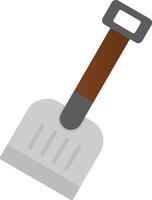 Shovel Flat Gradient  Icon vector