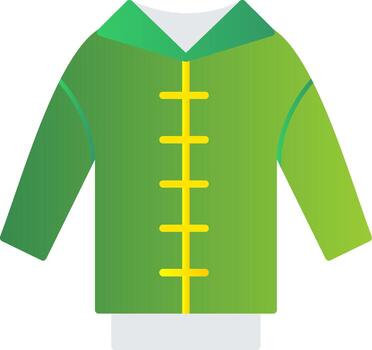 Pull Over Flat Gradient  Icon vector