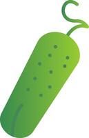 Pickle Flat Gradient  Icon vector