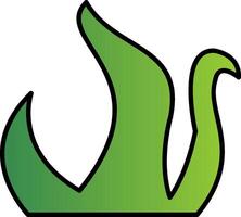 Kraken Line Filled Gradient  Icon vector