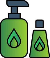 Cleaning Products Line Filled Gradient  Icon vector