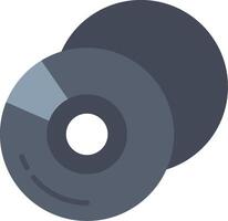 Compact Disk Flat Gradient  Icon vector