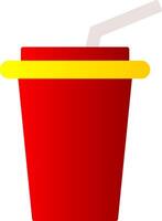 Drinks Flat Gradient  Icon vector